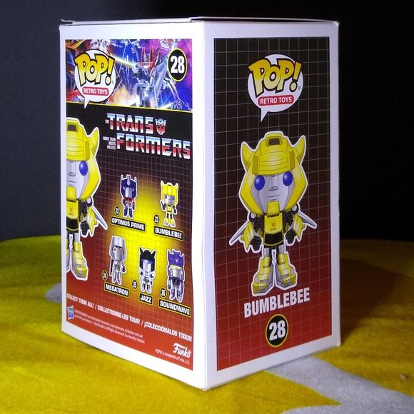 Bumblebee Transformers Target Exclusive Funko Pop 28 NIB - Picture 2 of 4